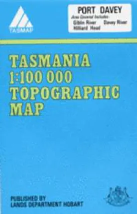 8011 Port Davey Topographic Map (2nd Edition) by TasMap (1980)