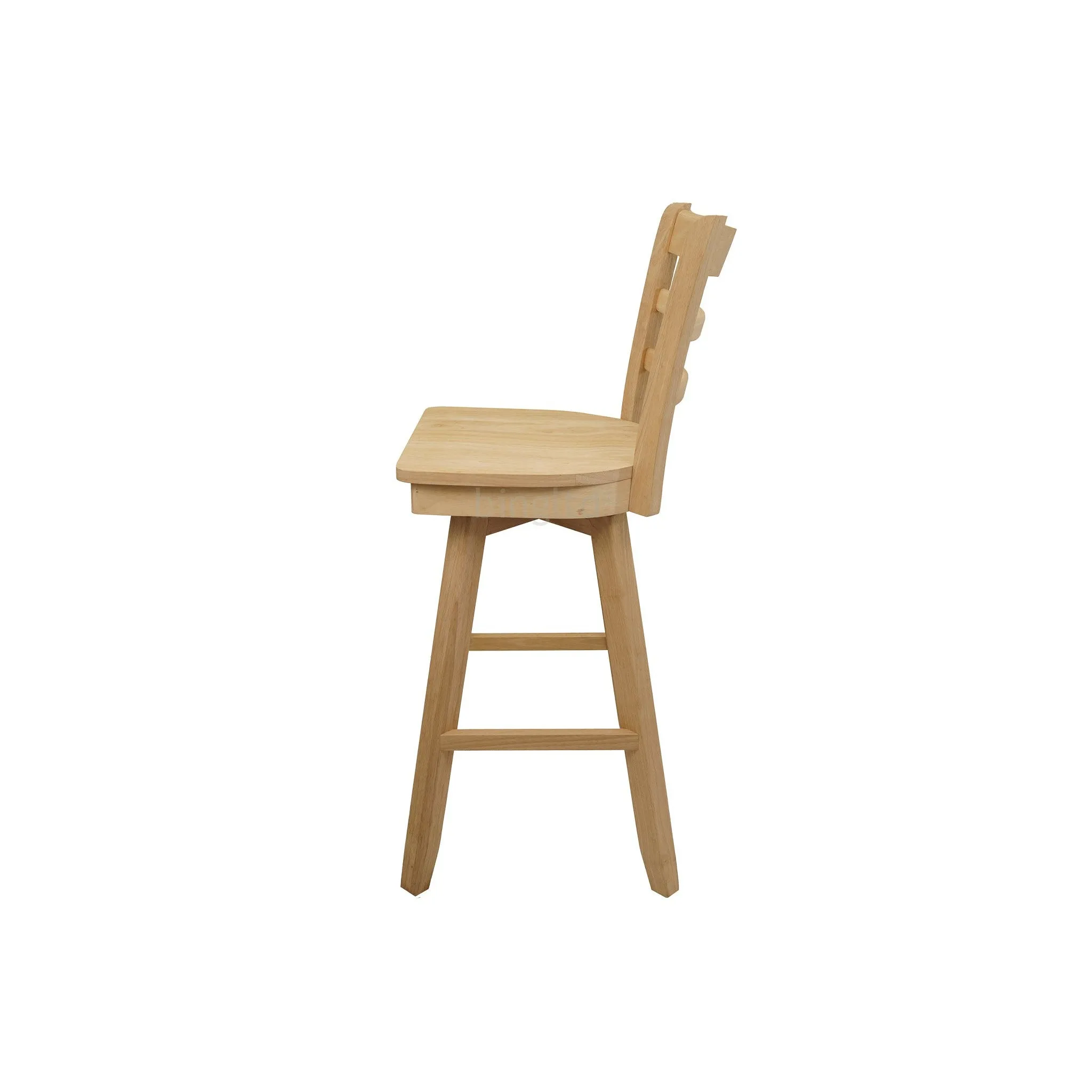 Bandy Bar & Counter Stool – Unfinished