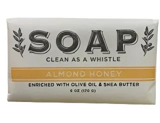 Bar Soap-Almond Honey- Clean As A Whistle-6oz-444091