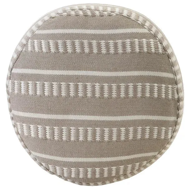 Clementine 34011GRY Grey Pouf