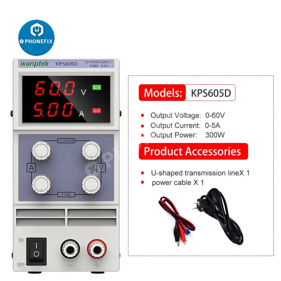 DC Power Supply Voltage Regulator Stabilizer Switching Variable Bench Source