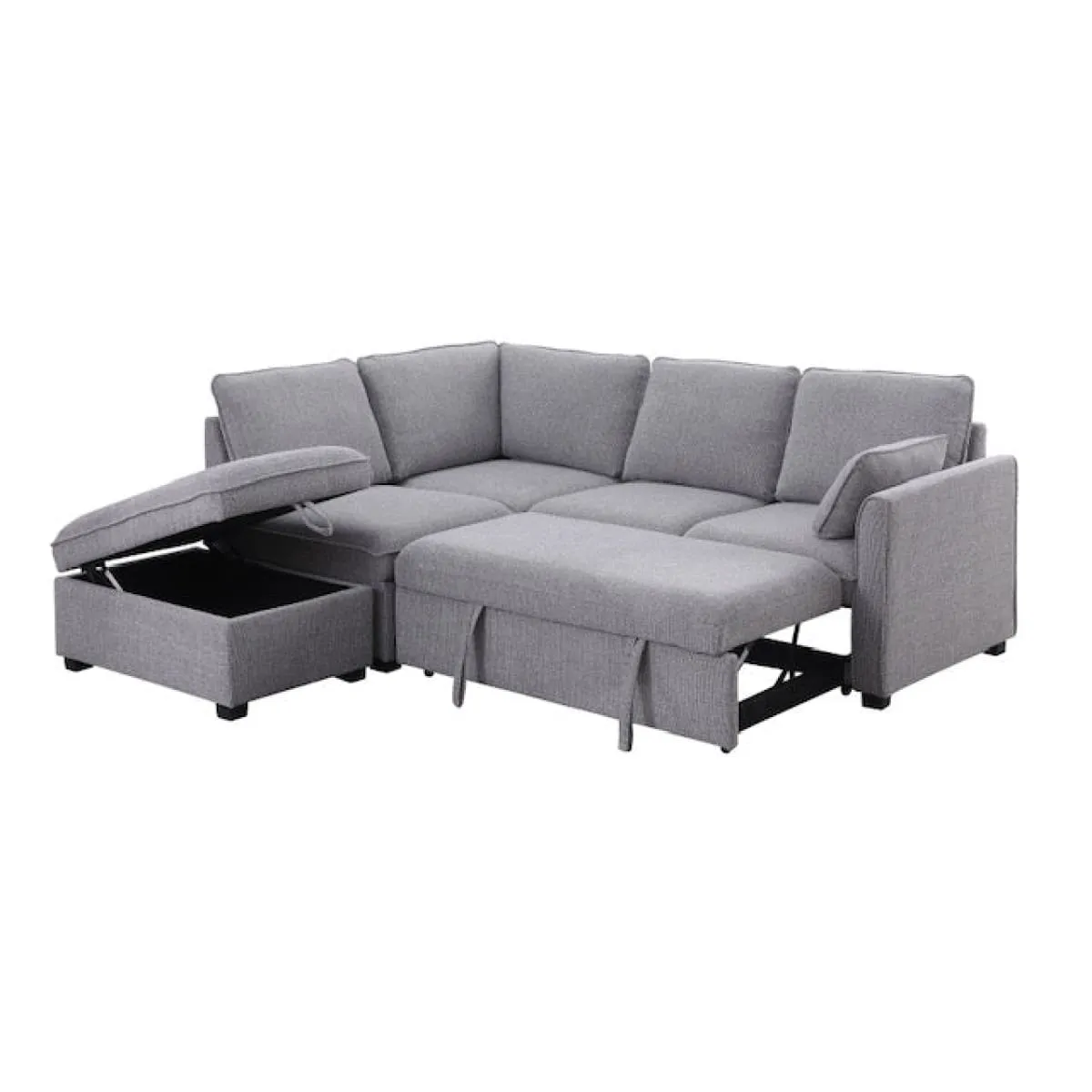 Delray Sleeper Sectional w/Storage