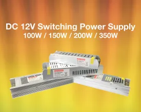 FluxTech - 12V DC Switching Power Supply Driver for LED Strips Light