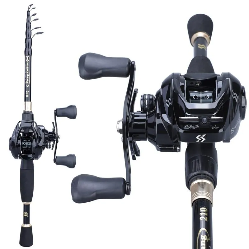 High Speed Gear Fishing Reel Combo