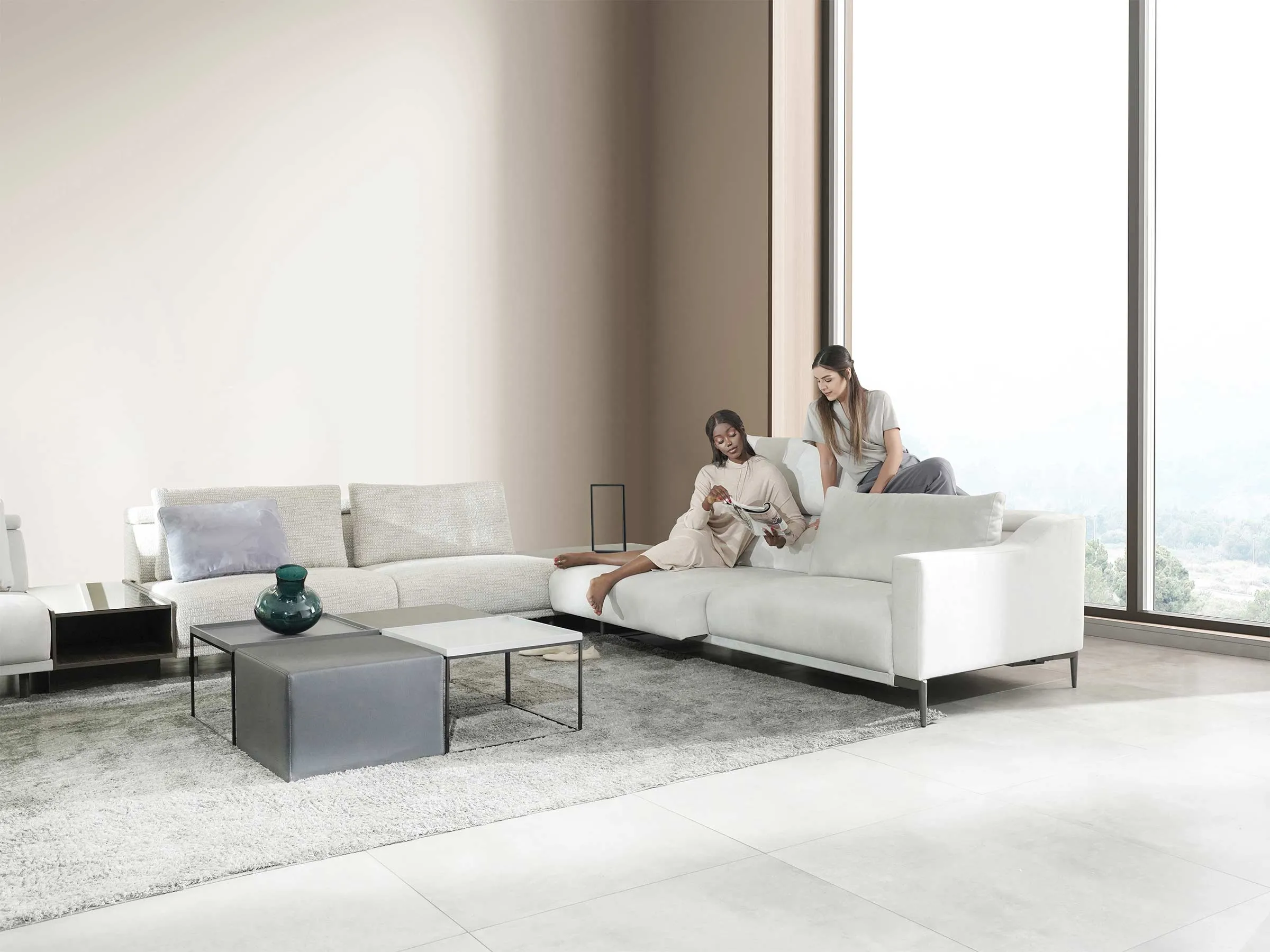 Milda Open Corner Sofa