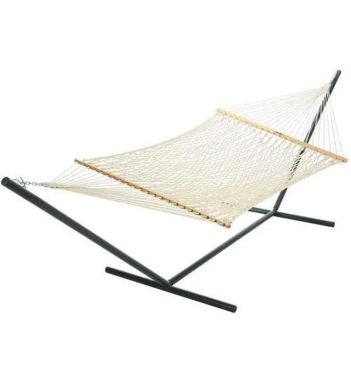 Pawleys Island PRESIDENTIAL Size Rope Hammock - Oatmeal