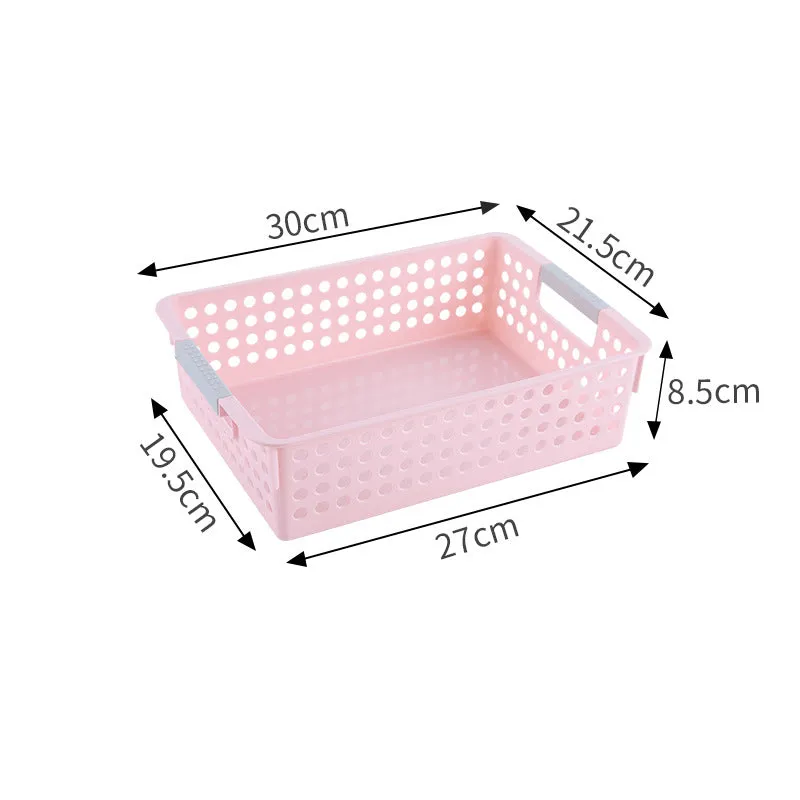 Plastic Shallow Storage Basket, HG0127