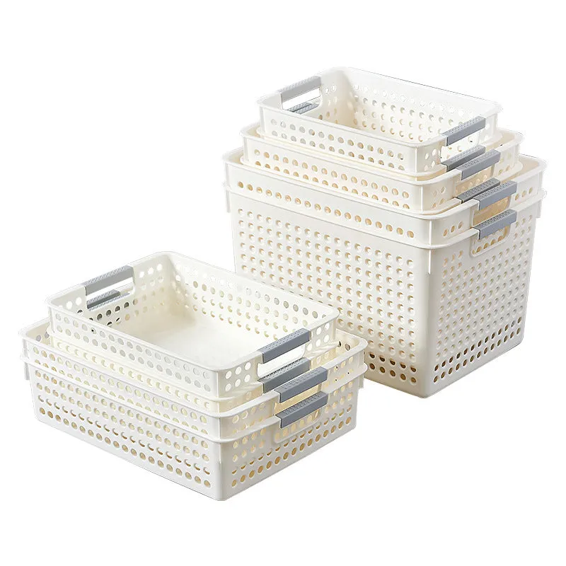 Plastic Shallow Storage Basket, HG0127