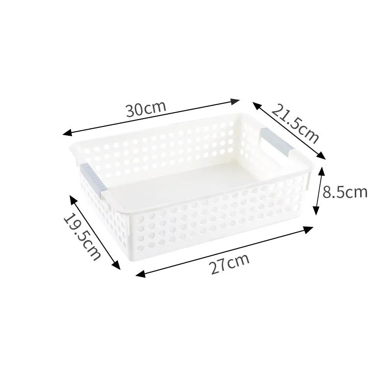 Plastic Shallow Storage Basket, HG0127