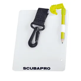 ScubaPro Fluorescent Writing Slate for Diving