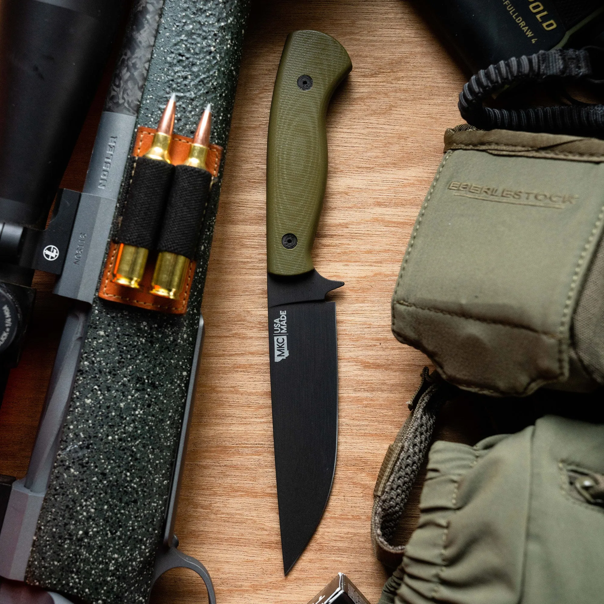 SUPER CUB - DROP POINT HUNTER - OLIVE