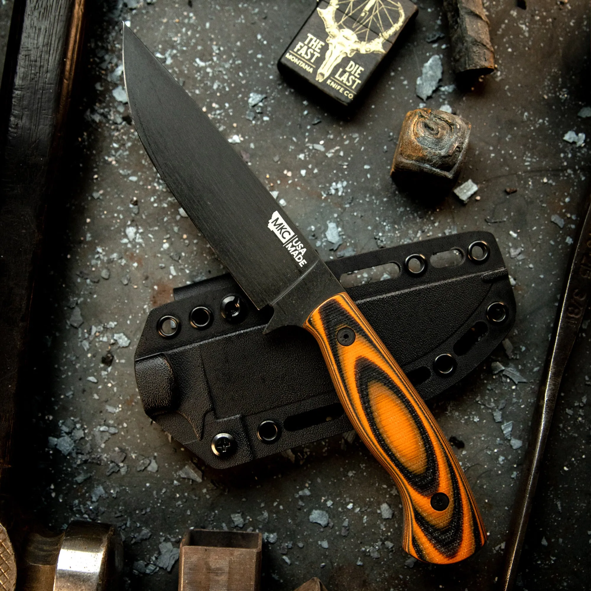 SUPER CUB - DROP POINT HUNTER - ORANGE & BLACK