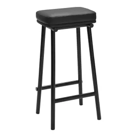 Tubby Tube Bar/Counter Stool - Upholstered