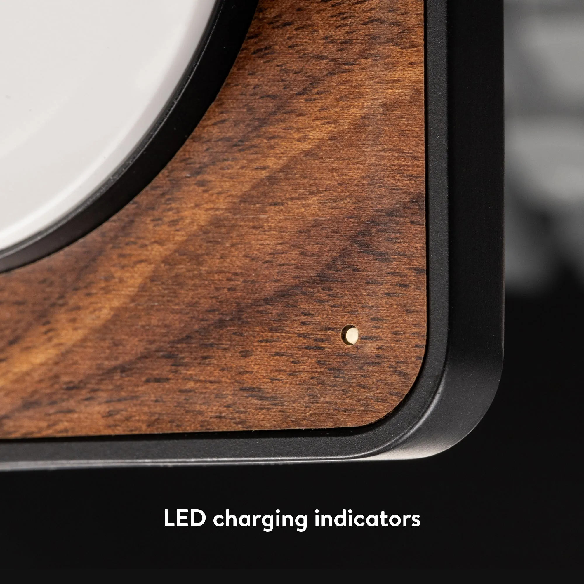 Walnut Charging Pad with MagSafe®